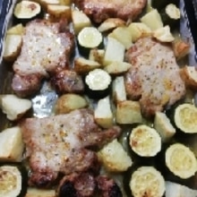 オーブンで簡単柔らかポークステーキ レシピ 作り方 By あおあおまる 楽天レシピ